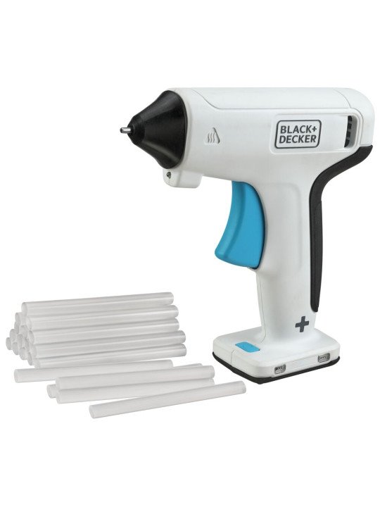 Klijų pistoletas, 3.6V BCGL115-XJ, Integruotas Akumuliatorius 1,5 AH, Black&Decker