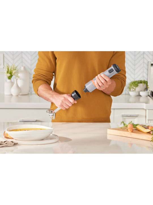 Blenderis ir putų plakiklis Elektrinis BCKM1012KG-QW Pilkas Black&Decker