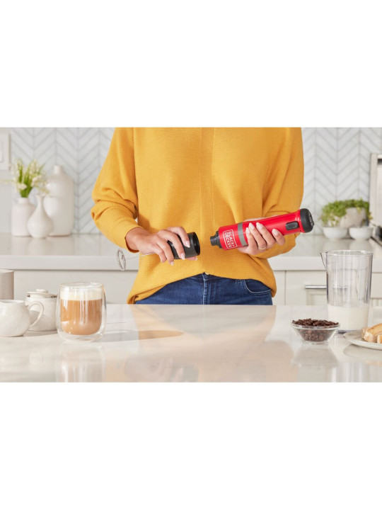 Blenderis ir plakiklis Elektrinis BCKM1012KR-QW Raudonas Black&Decker