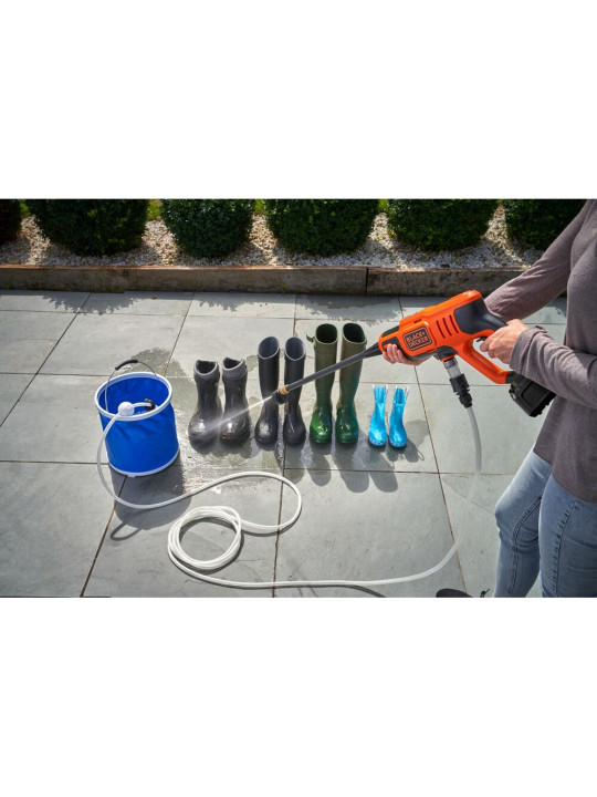 Akumuliatorinis Aukšto slėgio plautuvas be priedų, BCPC18B-XJ, (be akumuliatoriaus ir pakrovėjo), Black&Decker