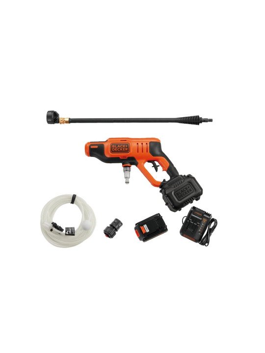 Akumuliatorinis Aukšto slėgio plautuvas, 1x2aH, 1a įkroviklis, BCPC18D1-QW, 1 X 2AH, Black&Decker