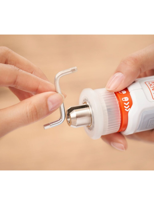 Suktukas akumuliatorinis, 3.6V BCRTA01-XJ, Integruotas Akumuliatorius 1,5 AH, Black&Decker