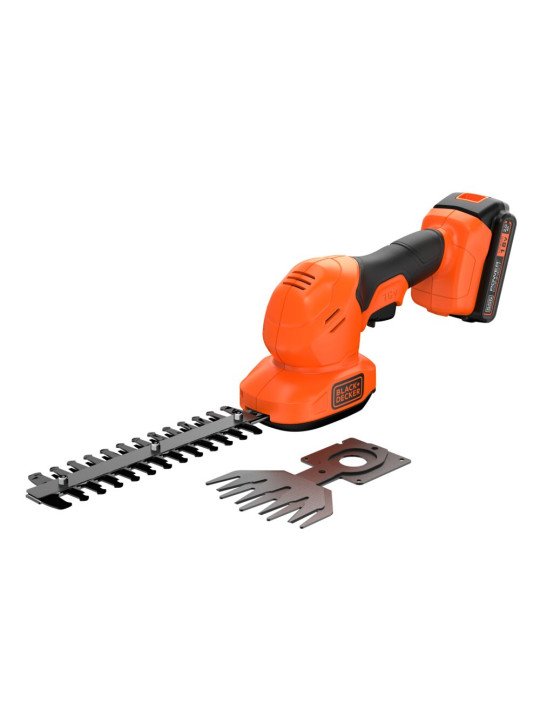 Žirklės/krūmapjovė, 1x2aH, 1a įkroviklis , BCSS18D1-QW, 1 X 2AH, Black&Decker