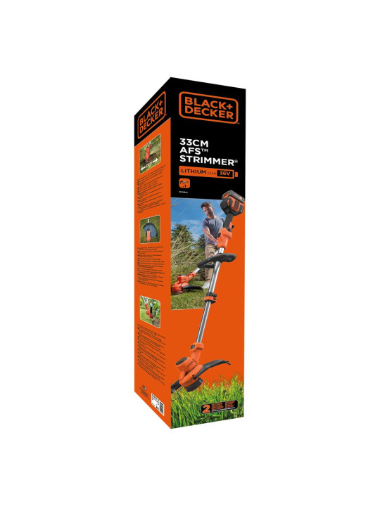 36 V 33 cm trimeris AFS, BCSTA536L1-QW, 1 X 2.5AH, Black&Decker