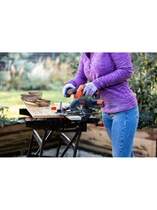 Diskinis pjūklas akumuliatorinis, 18V BDCCS18N-XJ, (be akumuliatoriaus ir pakrovėjo), Black&Decker
