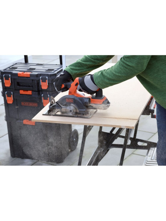 Diskinis pjūklas akumuliatorinis, 18V BDCCS18N-XJ, (be akumuliatoriaus ir pakrovėjo), Black&Decker
