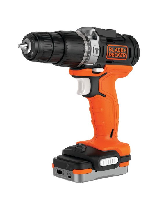 Gręžtuvas akumuliatorinis, 12V BDCHD12S1-XJ, (be akumuliatoriaus ir pakrovėjo), Black&Decker