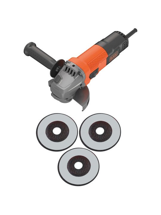 Kampinis šlifuoklis 750W 115mm, BEG110A3-QS, Black&Decker