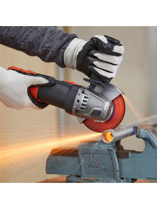 Kampinis šlifuoklis 125mm, BEG220KA5-QS, Black&Decker