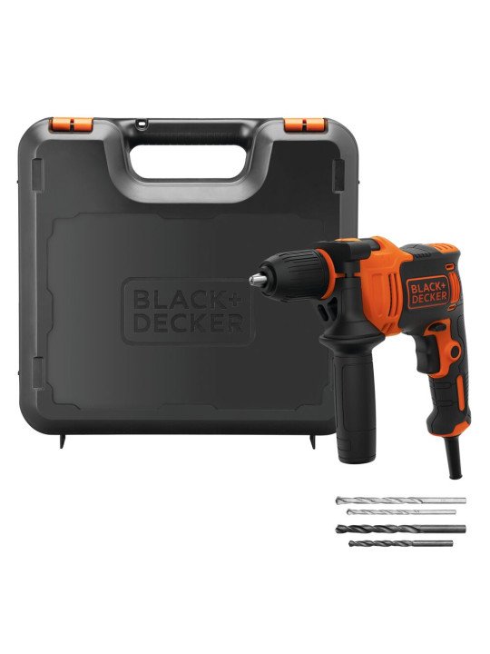 Gręžtuvas 710 W rinkinys, BEH710K-QS, Black&Decker