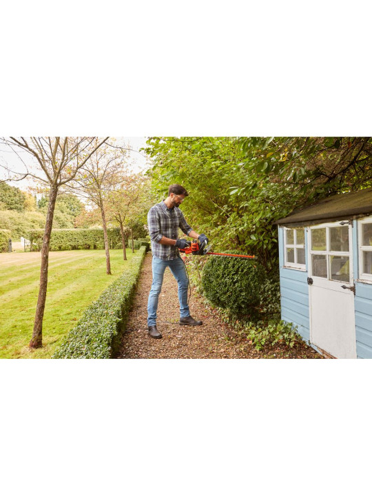 Gyvatvorių žirklės 550 W 60 cm HT 25 mm dantų tarpas pjūklo diskas, BEHTS451-QS, Black&Decker