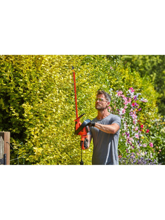 Gyvatvorių žirklės 650 W „Twist HT“ 60 cm 25 mm tarpas, BEHTS551-QS, Black&Decker