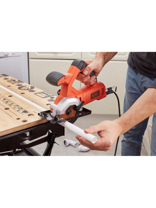 Diskinis pjūklas 400W mini, BES510-QS, Black&Decker