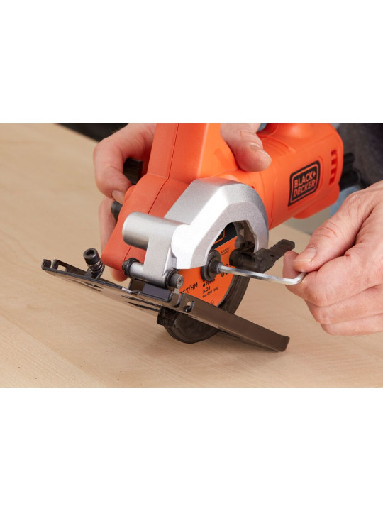 Diskinis pjūklas 400W mini, BES510-QS, Black&Decker