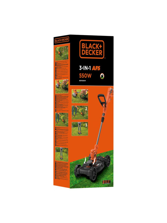 3-IN-1 550 W 30 cm AFS trimeris, BESTA530CM-QS, Black&Decker