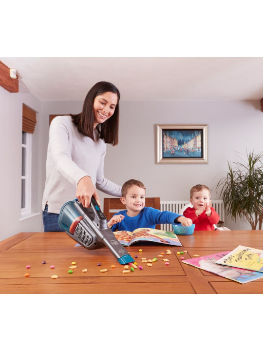 Rankinis dulkių siurblys 12V BHHV320B-QW Integruotas Akumuliatorius 2 AH Black&Decker