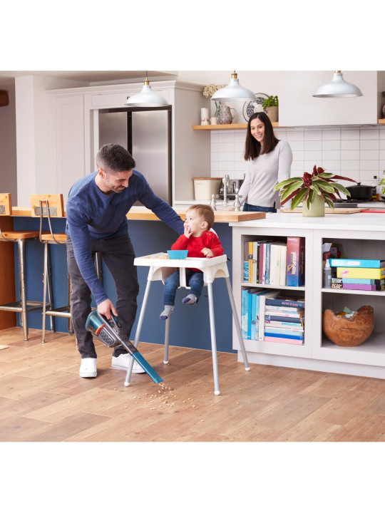 Rankinis dulkių siurblys 12V BHHV320J-QW Integruotas Akumuliatorius 2 AH Black&Decker