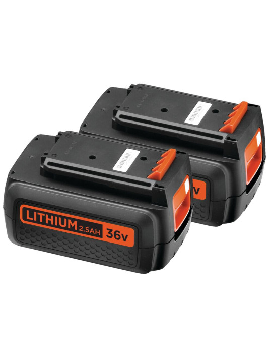 36 V belaidė vejapjovė 38 cm, CLM3825L2-QW, 2 x 2,5AH, Black&Decker