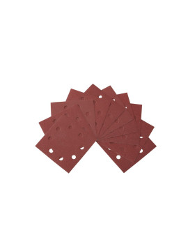 80G šlifavimo popierius 115X115 10 vnt. pakuotėje1/4 SHEET (DT3022-QZ) - 