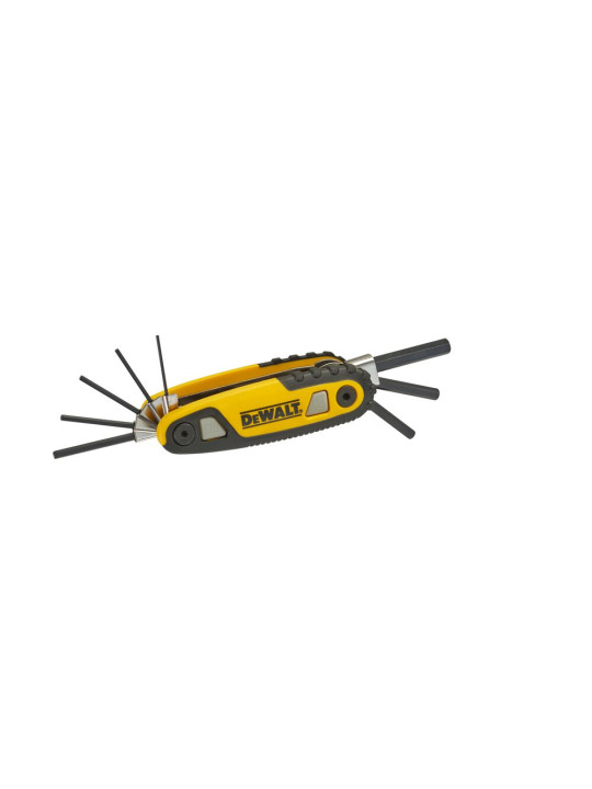 Sulankstomas šešiakampių raktų rinkinys metrinis, DeWalt DWHT0-70263