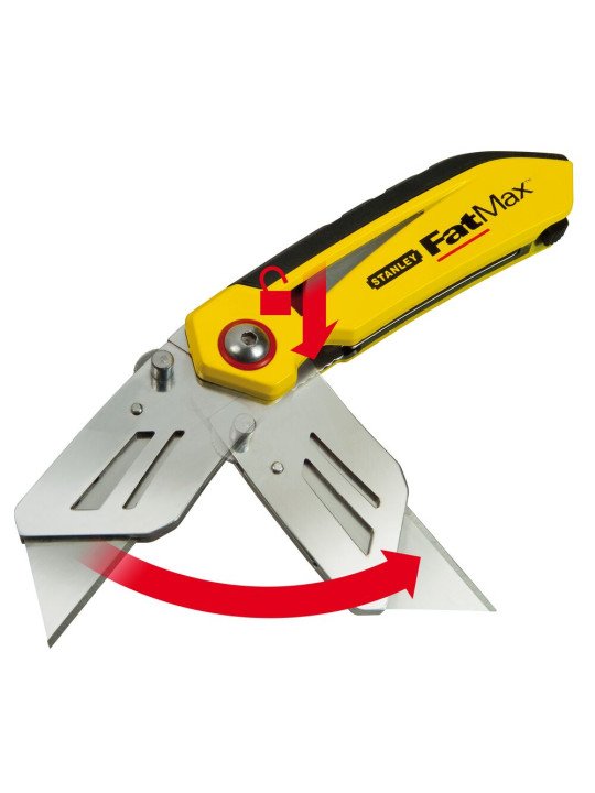 Lankstomas peilis STANLEY FATMAX, 170 mm, su gelęžte