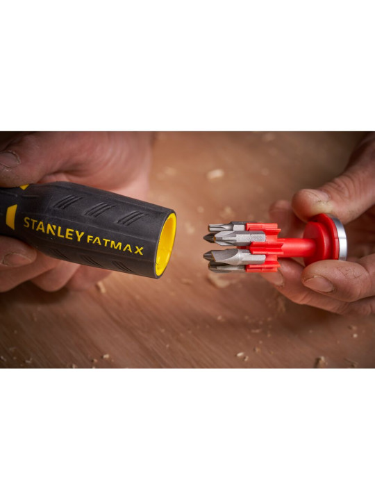 Atsuktuvas su angtaliais, su terkšle, 12 antgalių Stanley FATMAX FMHT0-62691