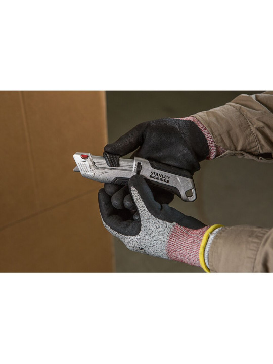 „FATMAX Tri Slide MTL Auto Ret“ apsauginis peilis Stanley FATMAX FMHT10367-0
