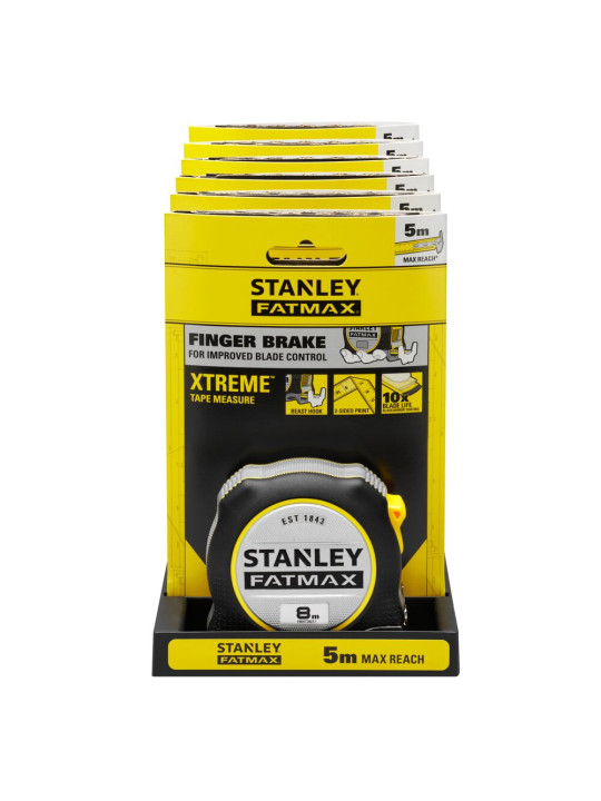„FATMAX Premium ruletė 8m cm Eu“ Stanley FATMAX FMHT38217-0