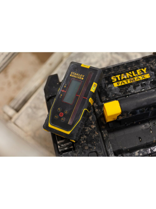 „FATMAX“ RAUDONAS Skaitmeninis rotacinio lazerio detektorius Stanley FATMAX FMHT77652-0