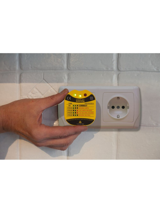 Įtampos indikatorius EU kištukas Stanley FATMAX FMHT82569-6