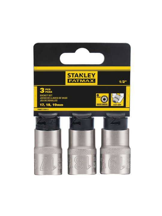 1/2 galvučių rinkinys 17-18-19mm Stanley FATMAX FmmT17094-0