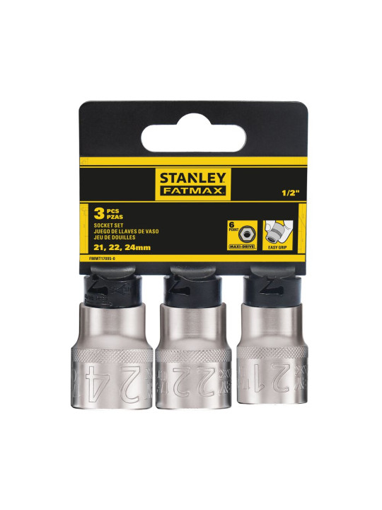 1/2 Galvučių rinkinys 21-22-24mm Stanley FATMAX FmmT17095-0