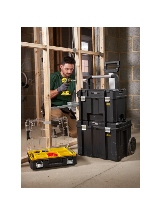 Įrankių dėžė su ratukais „FATMAX Prock“ 64x50x42,5 cm Stanley FATMAX FMST1-75753