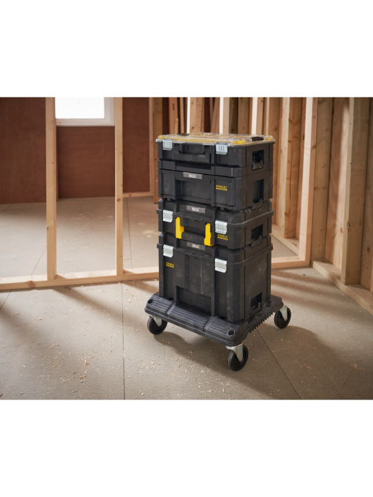 Įrankių dėžė - sistema su ratukais „FATMAX PRO-STACK“ 55x46x81 cm Stanley FATMAX FMST1-80107