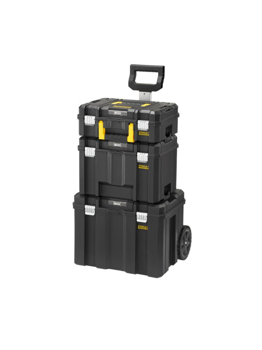Įrankių dėžė - sistema su ratukais „FATMAX PRO-STACK“ 3IN1 PAKETAS 50,8x43,9x84 cm Stanley FATMAX FMST75753-9