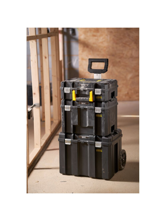 Įrankių dėžė - sistema su ratukais „FATMAX PRO-STACK“ 3IN1 PAKETAS 50,8x43,9x84 cm Stanley FATMAX FMST75753-9
