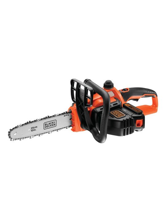 18 V grandininis pjūklas su ličio jonų akumuliatoriumi, 25 cm pjovimo juosta, GKC1825L20-QW, 1 X 2AH, Black&Decker