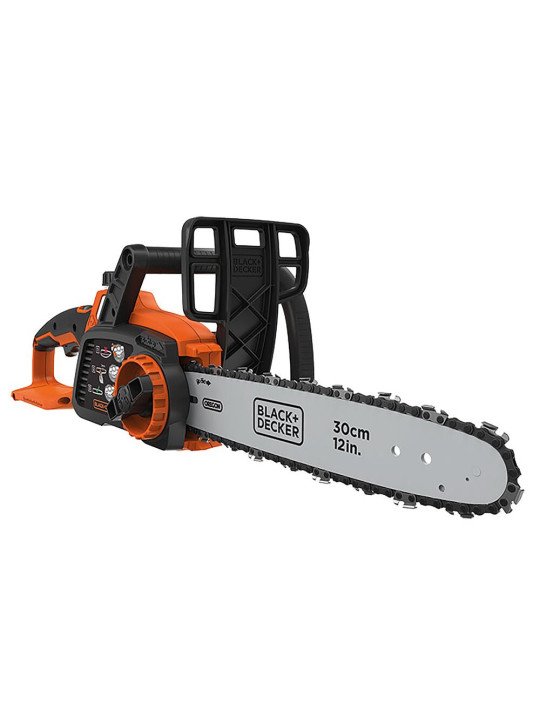 36 V ličio jonų grandininis pjūklas, 30 cm, BE AKUMULIATORIAUS, GKC3630LB-XJ, (be akumuliatoriaus ir pakrovėjo), Black&Decker