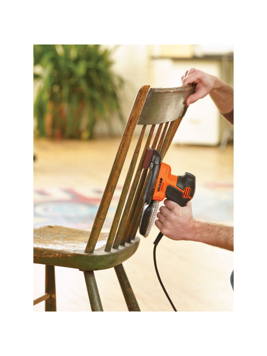 Vibracinis Šlifuoklis, 120 W MOUSE šlifuoklis 3 x lapeliai KA2000-QS, Black&Decker