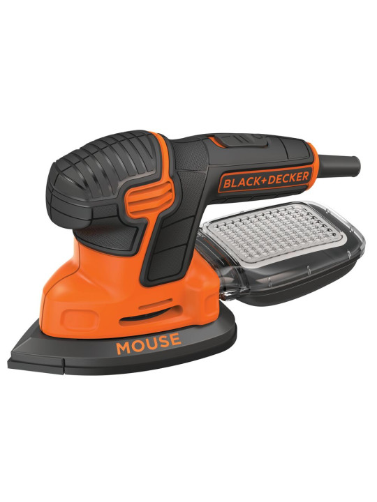 Vibracinis Šlifuoklis, 120 W MOUSE šlifuoklis 6 lapeliai su rinkiniu KA2500K-QS, Black&Decker