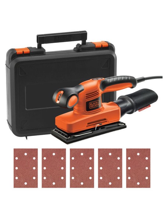 Vibracinis Šlifuoklis 240 W reguliuojamo greičio, KA320EKA-QS, Black&Decker