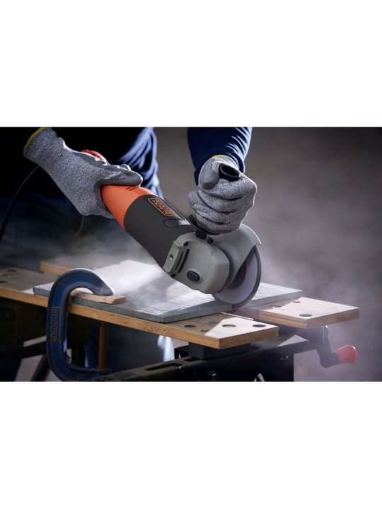 Kampinis šlifuoklis 1200W 125mm, KG1202-QS, Black&Decker