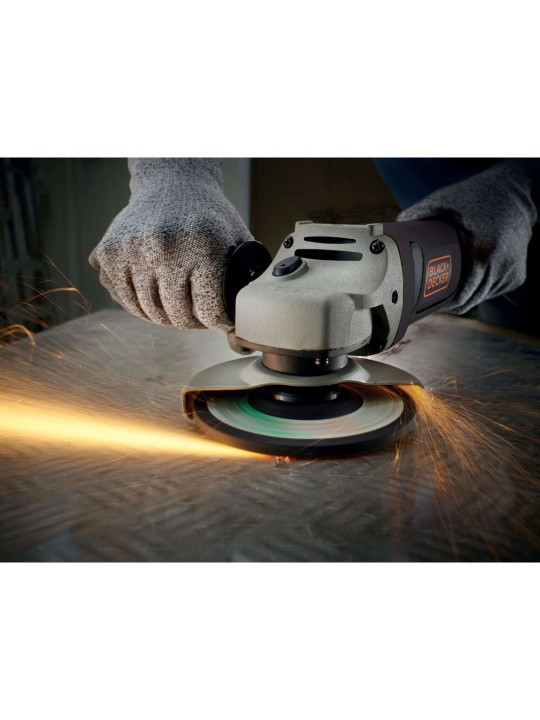 Kampinis šlifuoklis 1200W 125mm, KG1202-QS, Black&Decker