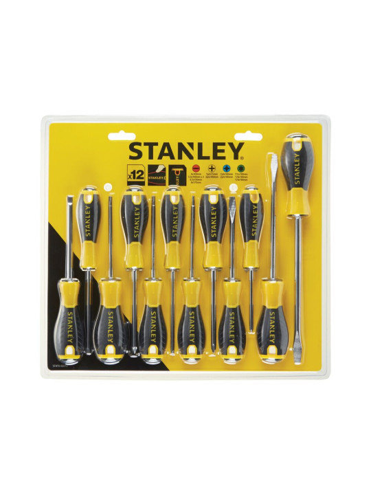 12vnt. ESSENTIAL Atsuktuvų rinkinys Stanley STHT0-60212
