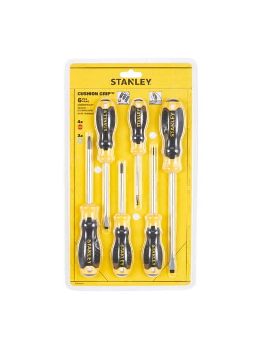 6vnt. C/GRIP Atsuktuvų rinkinys PARA/PZ/FL Stanley STHT16172-0