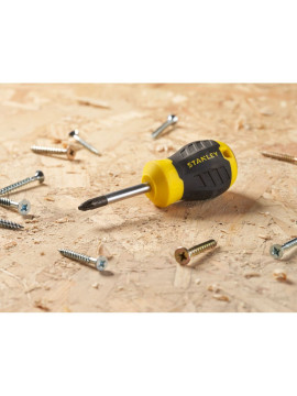 Atsuktuvas kryžminis PZ2 x 45mm (STHT16196-0) - Atsuktuvas kryžminis PZ2 x 45mm Stanley STHT16196-0 (STHT16196-0) - Atsuktuvas kryžminis PZ2 x 45mm Stanley STHT16196-0 (STHT16196-0) - Pagamintas su ergonomiška, dviejų medžiagų rankena, STANLEY Pozidriv St