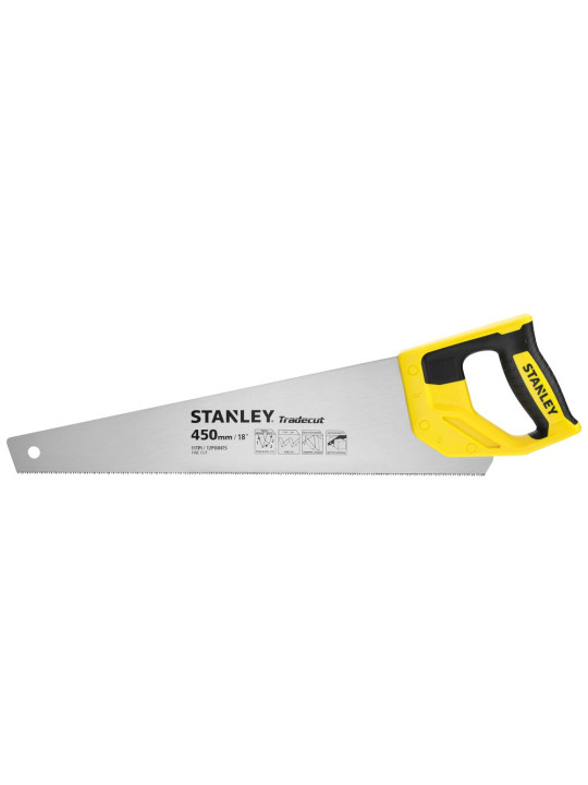 Pjūklas medžiui TradeCut 18in/450mm 11 TPI Stanley STHT20355-1