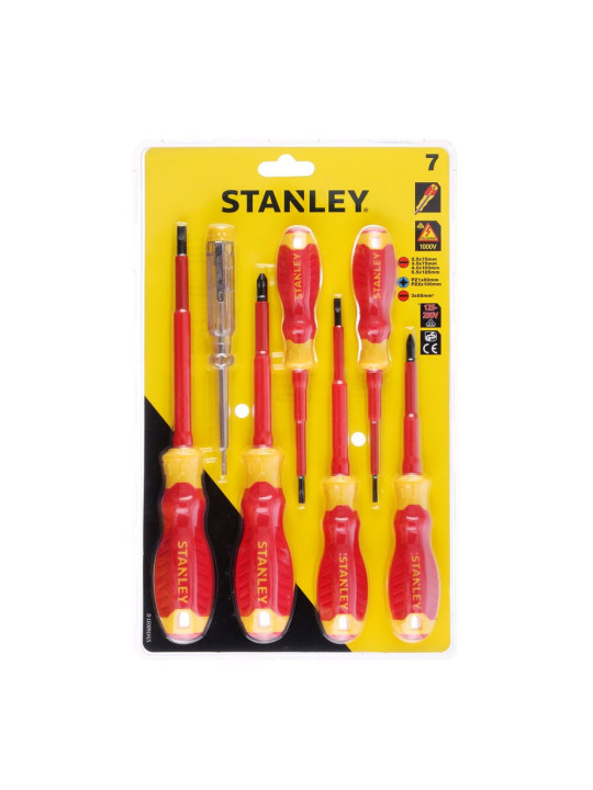 Atsuktuvų rinkinys Elektriko 7PC SET 2PZ 4SL TESTER Stanley STHT60031-0