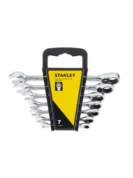 7vnt. Terkšlinių veržliarakčių rinkinys Stanley STMT82846-0