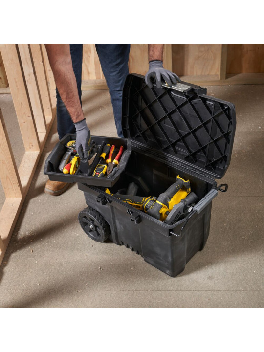 Dėžė įrankiams su ratukais  61x40x43 cm Stanley STST33090-1